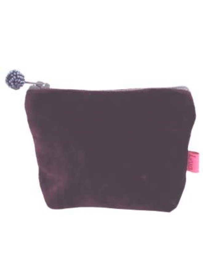 Mini Purse Plain Velvet