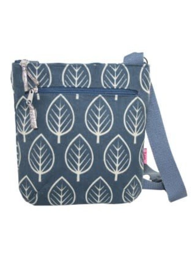 Messenger cross body zipped bag