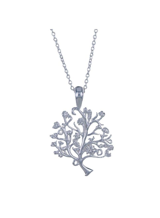 Tree of Life silver  necklace 45