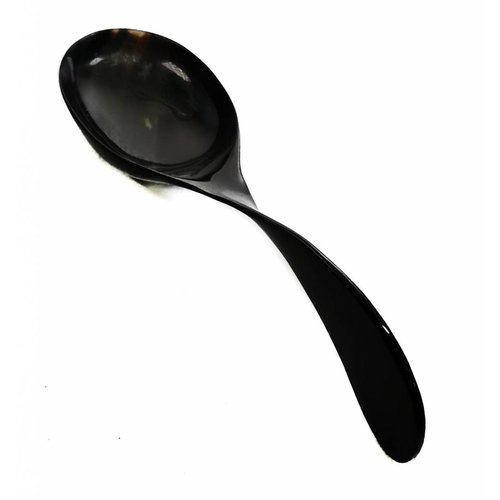 Abbey Horn Serving sppoon twist handle horn Abbey Horn Serving sppoon twist handle horn