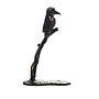 Kingfisher on branch bronze 26
