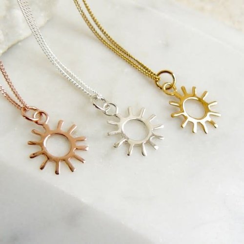 Lime Tree Design Bee tiny gold vermeil necklace Lime Tree Design Bee tiny gold vermeil necklace