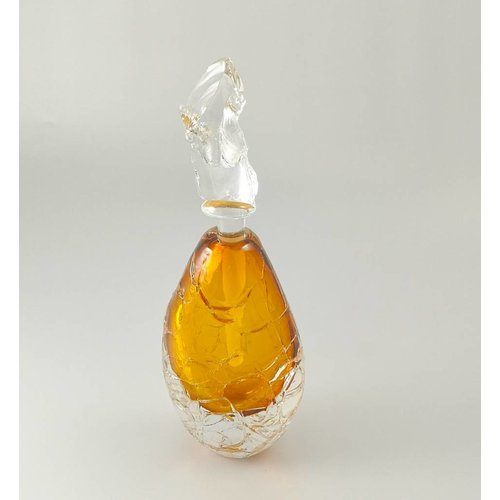 Bob Crooks Tall Glacier Scent bottle Gold Bob Crooks Tall Glacier Scent bottle Gold