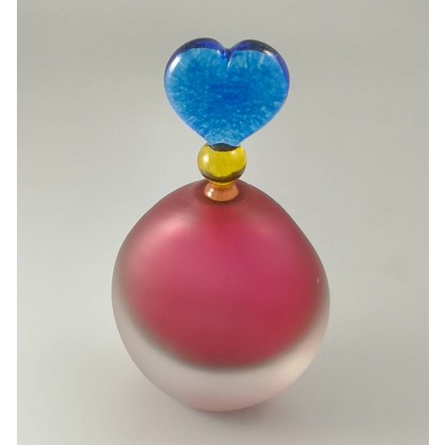 Bob Crooks Fun oval scent bottle pink Bob Crooks Fun oval scent bottle pink