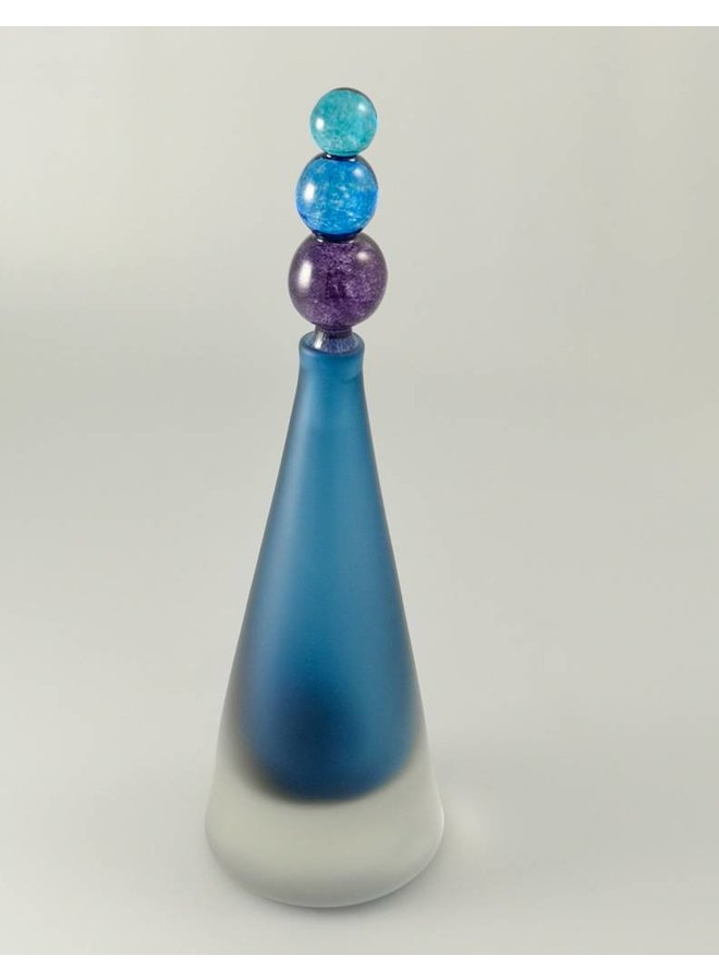 Fun Conical Scent Flasche blau