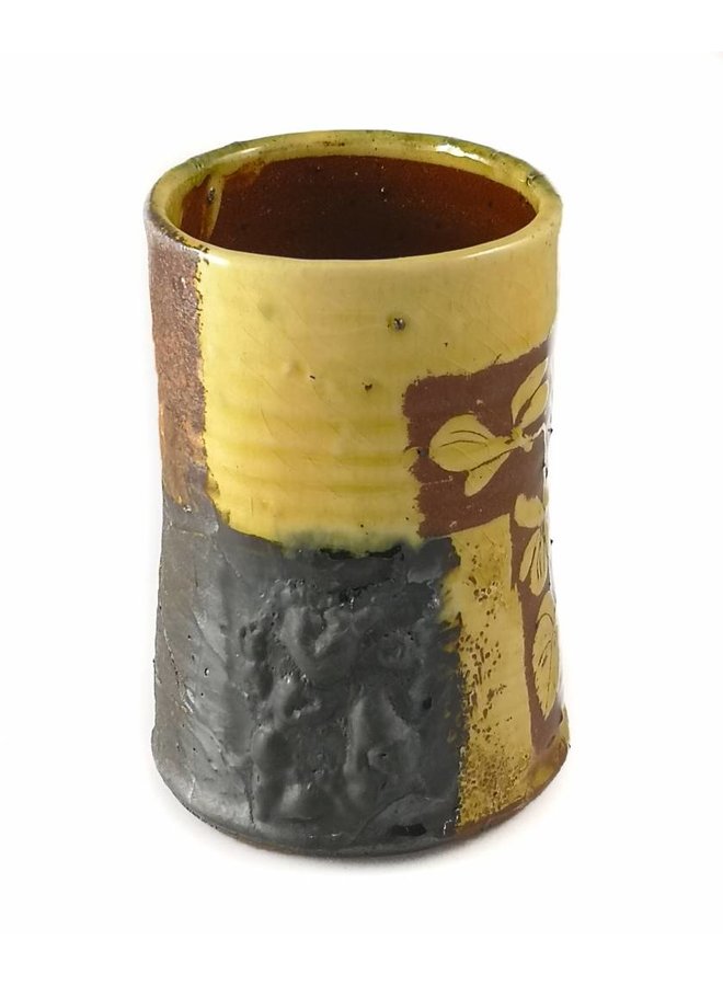 Garden Allotment Slipware Vase 4