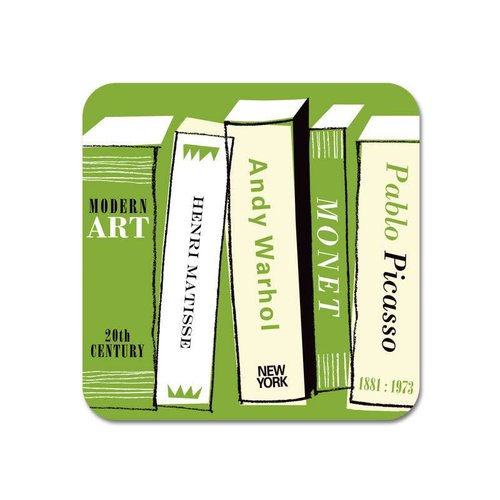 Repeat Repeat Galerie Kühlschrankmagnet Art Books green 67 Repeat Repeat Galerie Kühlschrankmagnet Art Books green 67