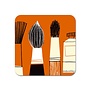 Gallery Fridge Magnet Brush orange 63