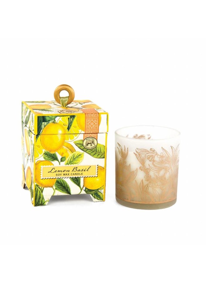 Lemon Basil 6.5 oz. Soy Wax Candle