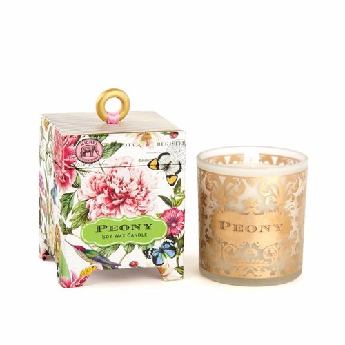 Michel Design Works Peonía 6.5 oz. Vela De Cera De Soja Michel Design Works Peonía 6.5 oz. Vela De Cera De Soja