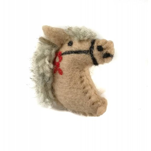 Amica Accessories Ponybeige Filzbrosche 023 Amica Accessories Ponybeige Filzbrosche 023