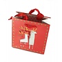 Festliche Geschenktüte Hirsch Mini 133x133x75m