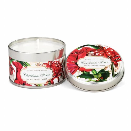 Michel Design Works Weihnachtszeit-Zinn-Reise-Kerze Michel Design Works Weihnachtszeit-Zinn-Reise-Kerze