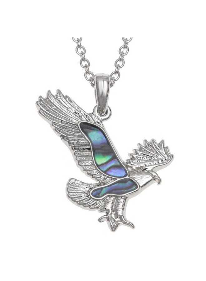 Eagle Inlaid Paua shell  necklace 110P