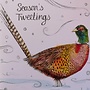 Pheasant Seasons Tweetings card