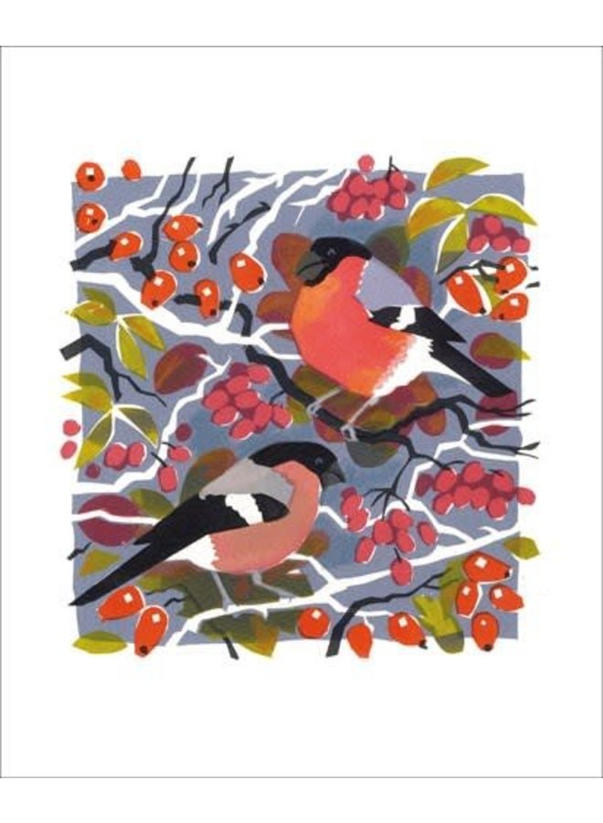 Bullfinches by Carry Akroyd