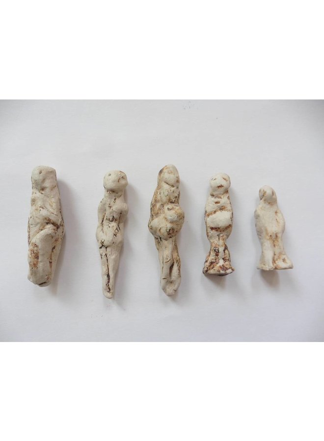Set de figuras fantasma de arcilla de papel tratada