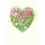 Grass Heart Card