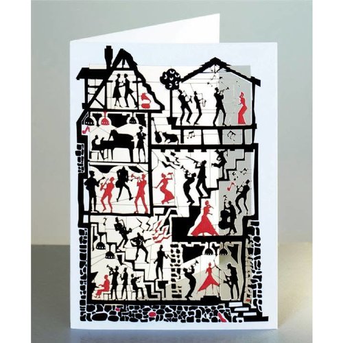 Forever Cards Tarjeta de corte láser de música Forever Cards Tarjeta de corte láser de música
