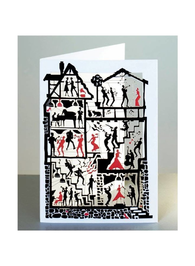 Music Laser cut card