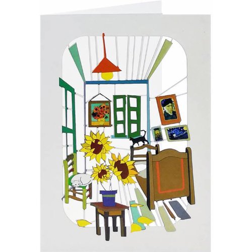 Forever Cards Tarjeta de corte laser para habitación de artista Forever Cards Tarjeta de corte laser para habitación de artista