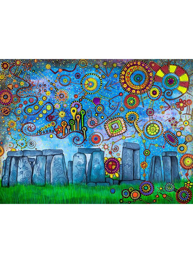 Cosmic Henge giclee print 017