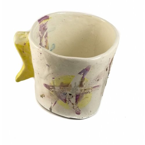 John Cook Ceramics Gelbe Eimer Lüster 003 John Cook Ceramics Gelbe Eimer Lüster 003