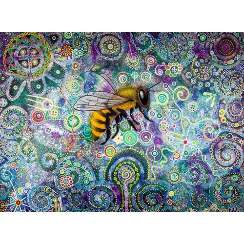 Peter Yankowski Shamanic Bee giclee print large 033 Peter Yankowski Shamanic Bee giclee print large 033