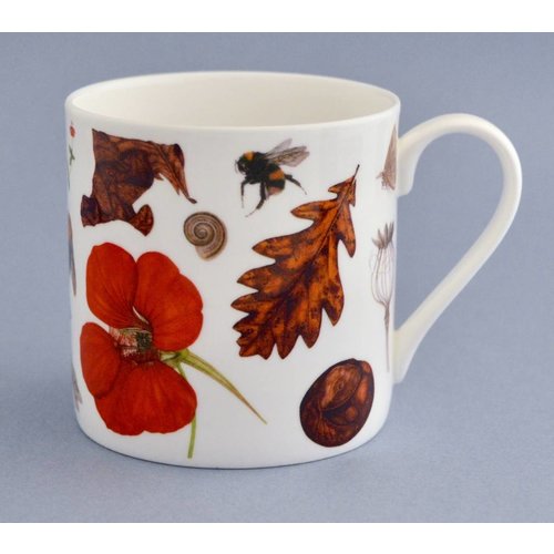 Rachel Pedder-Smith China flora y fauna taza principalmente naranja 004 Rachel Pedder-Smith China flora y fauna taza principalmente naranja 004