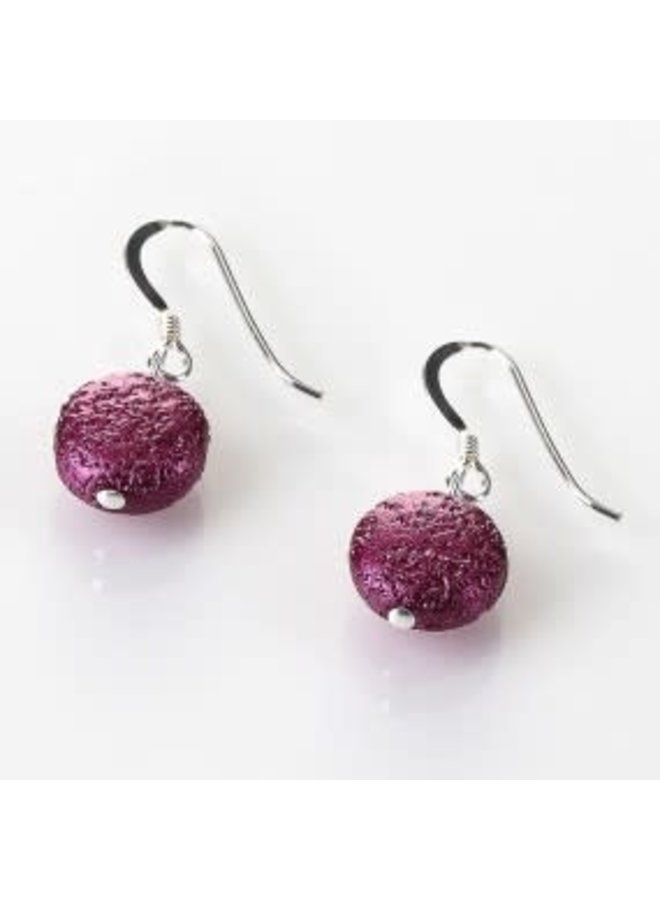 Cranberry Moons Earrings