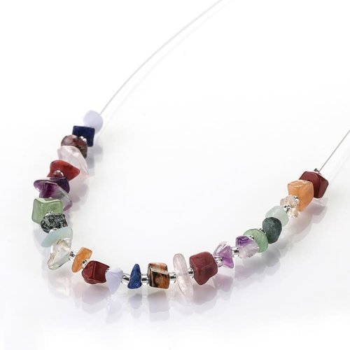 Carrie Elspeth Collar de chips de enlaces semipreciosos Carrie Elspeth Collar de chips de enlaces semipreciosos
