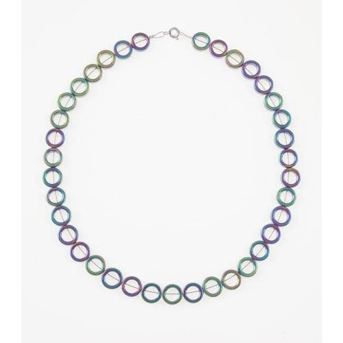 Carrie Elspeth Collar completo de círculos de espectro Carrie Elspeth Collar completo de círculos de espectro