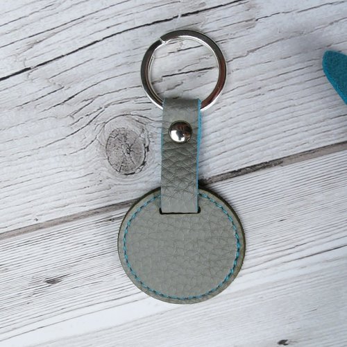 goodeehoo Keyring vegan mushroom and blue 012 goodeehoo Keyring vegan mushroom and blue 012