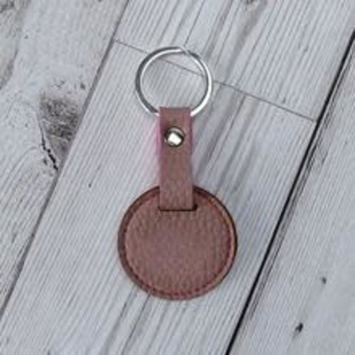 goodeehoo Porte-clés vegan rose et cerise 013 goodeehoo Porte-clés vegan rose et cerise 013