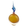 Frasco redondo redondo de oro perfumado perfume botella 031
