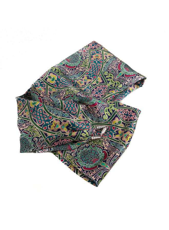 Celtic Twist Multi Satin und Silk Scarf mit Magnetverschluss Boxed