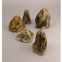 Rock Forms set of 5 stoneware 044