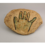 Ageing Hands 1 stoneware wall plaque 047