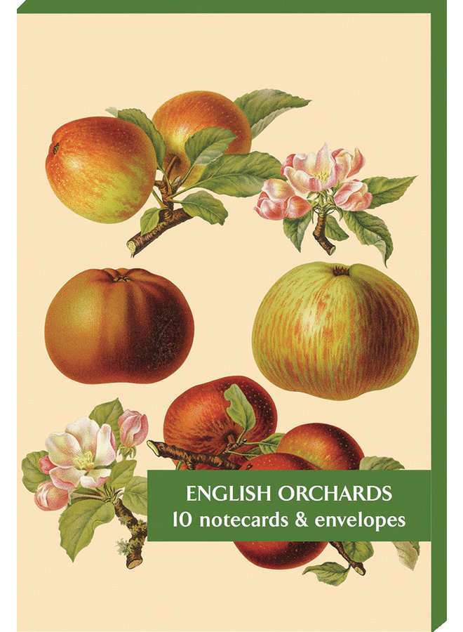 Englische Obstgärten 10 Notecard Pack