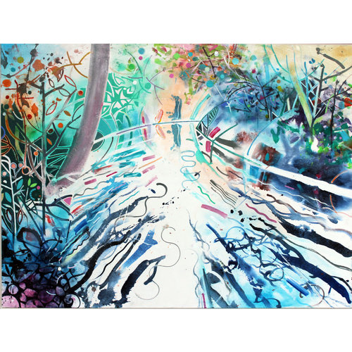 David Wiseman Summer River entfernte Orange David Wiseman Summer River entfernte Orange