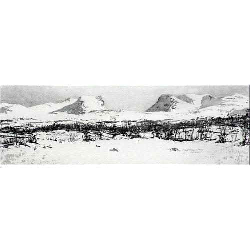 Ian Brooks Lapporten- etching 22 framed Ian Brooks Lapporten- etching 22 framed