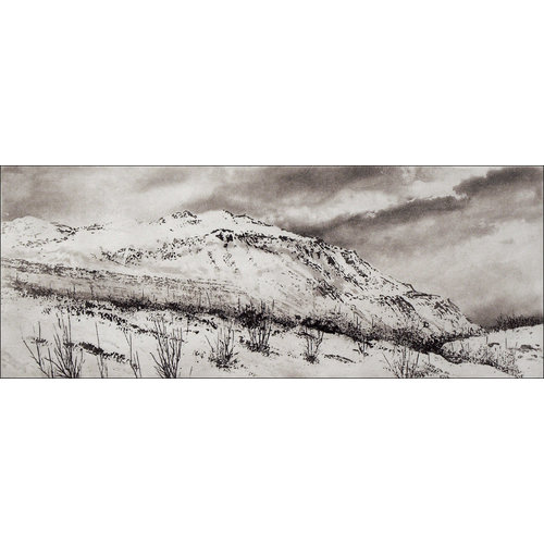 Ian Brooks Njullá - etching 19 framed Ian Brooks Njullá - etching 19 framed