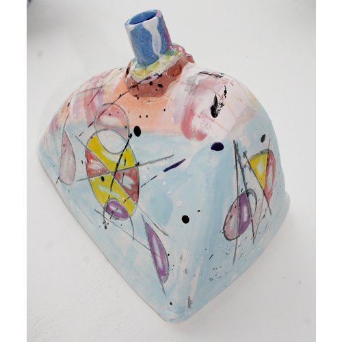 John Cook Ceramics Yellow and Orange Circles 010 John Cook Ceramics Yellow and Orange Circles 010