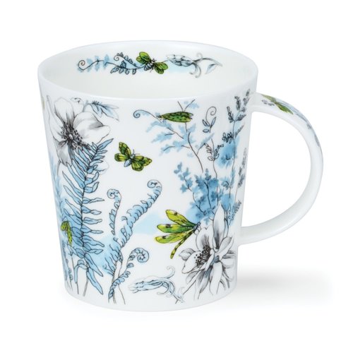 Dunoon Ceramics Hidden Garden green mug by Michele Aubourg 63 Dunoon Ceramics Hidden Garden green mug by Michele Aubourg 63