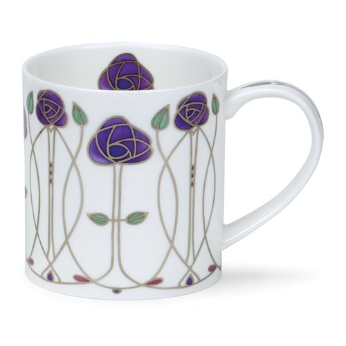 Dunoon Ceramics Mackintosh lila Jugendstil-Becher 51 Dunoon Ceramics Mackintosh lila Jugendstil-Becher 51