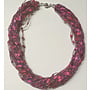 Collar Sparkle Fiber Frambuesa 14