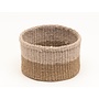 Cesto mediano Chali Brown y Beige Sisal 09