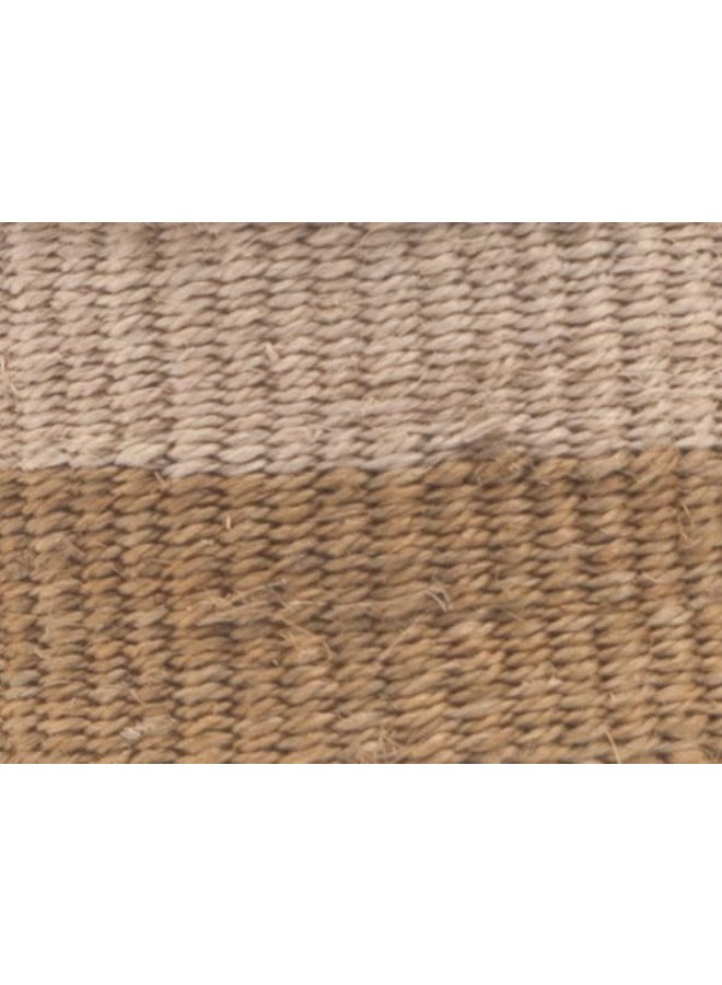 Cesto mediano Chali Brown y Beige Sisal 09