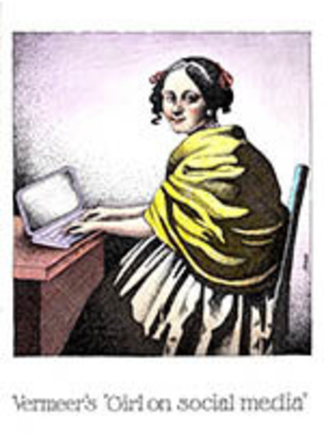 La fille de Vermeer sur la carte des réseaux sociaux