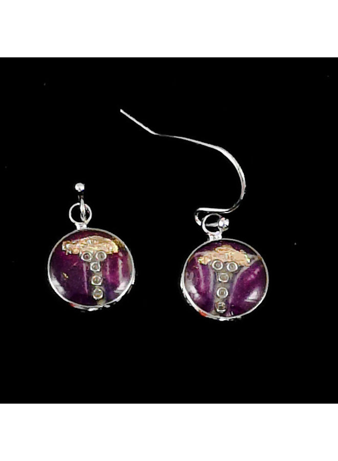 Soprano Art round drop earrings  25